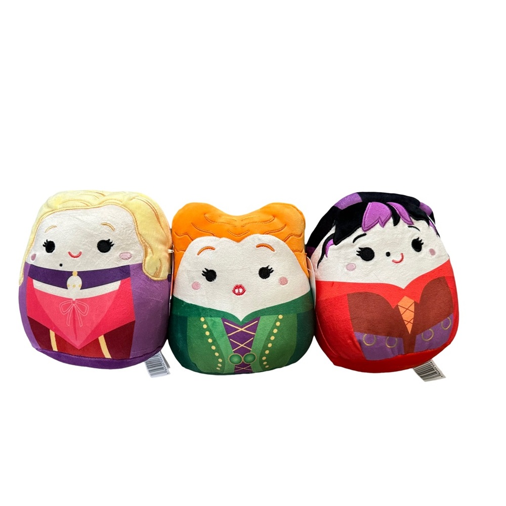 NWT Hocus Pocus Squishmallow Set